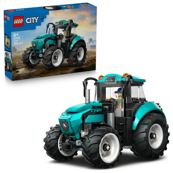 LEGO, Trattore City 60498, Set costruzioni per bambini dai 6 anni