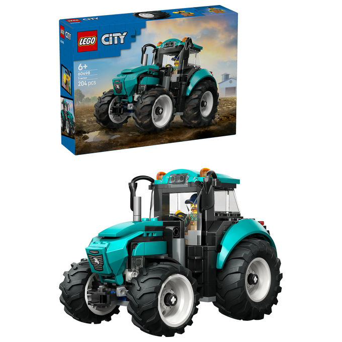 LEGO, Trattore City 60498, Set costruzioni per bambini dai 6 anni
