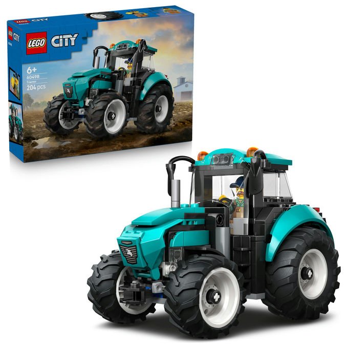 LEGO, Trattore City 60498, Set costruzioni per bambini dai 6 anni