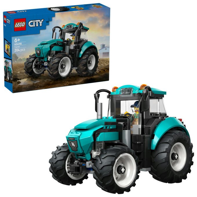 LEGO, Trattore City 60498, Set costruzioni per bambini dai 6 anni