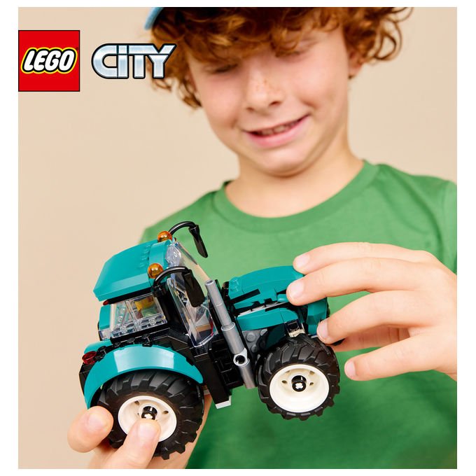 LEGO, Trattore City 60498, Set costruzioni per bambini dai 6 anni