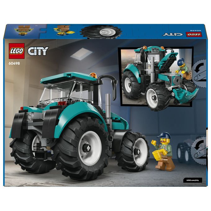LEGO, Trattore City 60498, Set costruzioni per bambini dai 6 anni