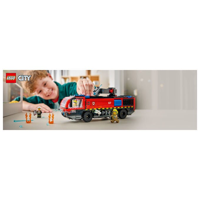 Lego, Autopompa dell'Aeroporto, City, Set Costruibile, 60499
