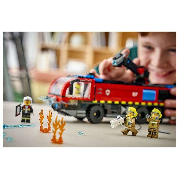 Lego, Autopompa dell'Aeroporto, City, Set Costruibile, 60499