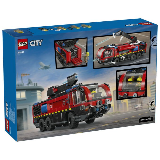 Lego, Autopompa dell'Aeroporto, City, Set Costruibile, 60499