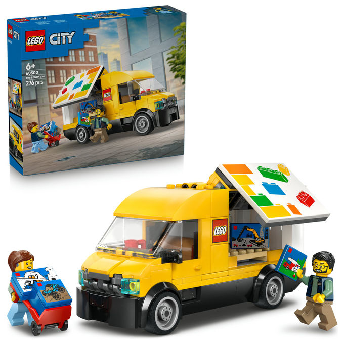 Lego, Furgone Lego City, Set costruzioni, 276 Pezzi, 60500