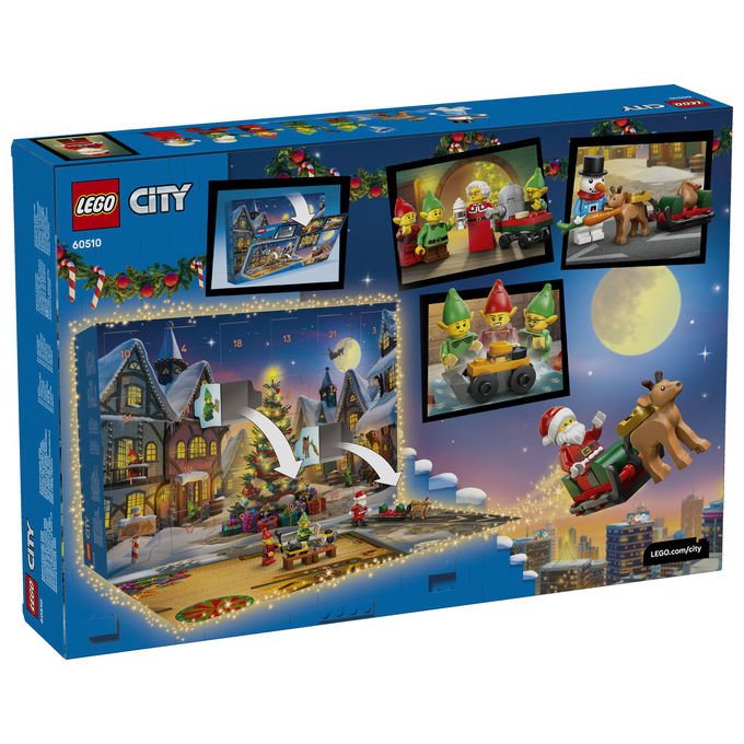 Lego 60510 Calendario dell'Avvento 2026 Set da Costruzione con 24 Sorprese 252 Pezzi colore Multicolore