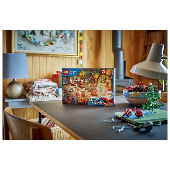 Lego 60510 Calendario dell'Avvento 2026 Set da Costruzione con 24 Sorprese 252 Pezzi colore Multicolore
