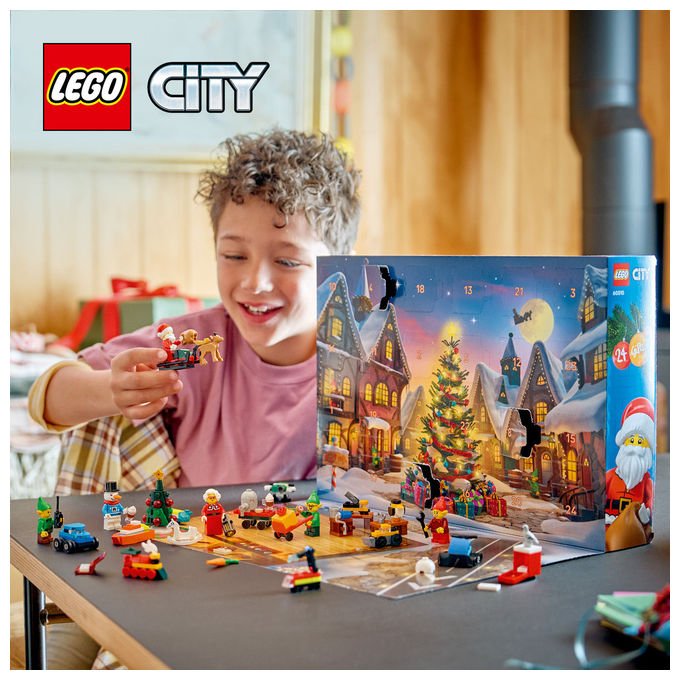 Lego 60510 Calendario dell'Avvento 2026 Set da Costruzione con 24 Sorprese 252 Pezzi colore Multicolore