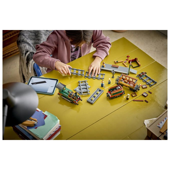 Lego 60511 City Treno a Vapore Vintage Set Costruibile 575 Pezzi 5 Minifigure per Bambini 7+