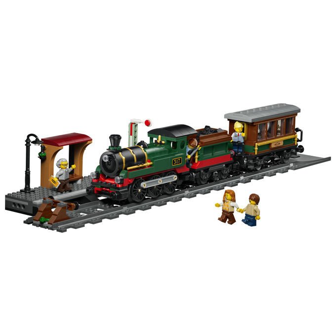 Lego 60511 City Treno a Vapore Vintage Set Costruibile 575 Pezzi 5 Minifigure per Bambini 7+