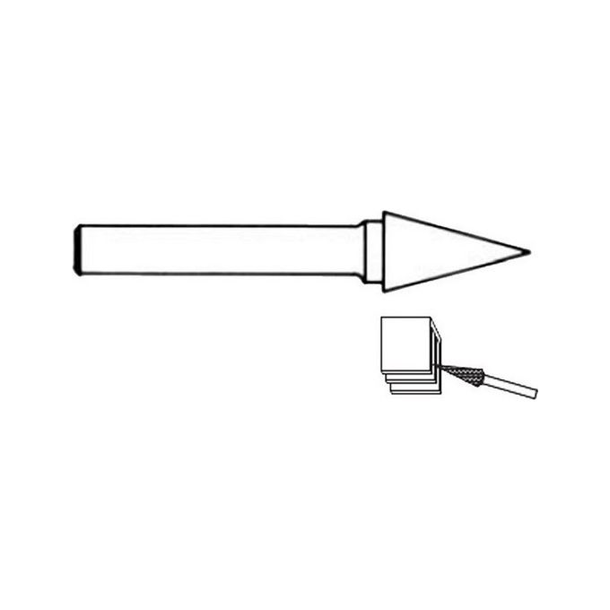 Krino Microfresa Conica Mm.3X16