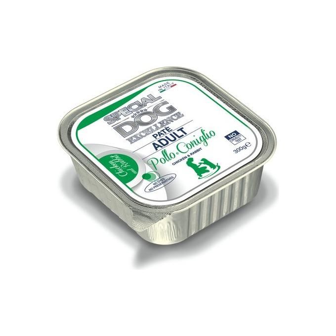 Monge Alimento Cani Pate' Pollo-Coniglio 300gr