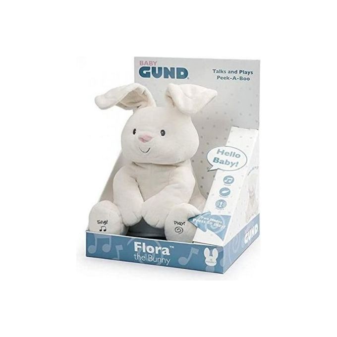 Spinmaster Peluche Gund Flora Coniglietto Parlante