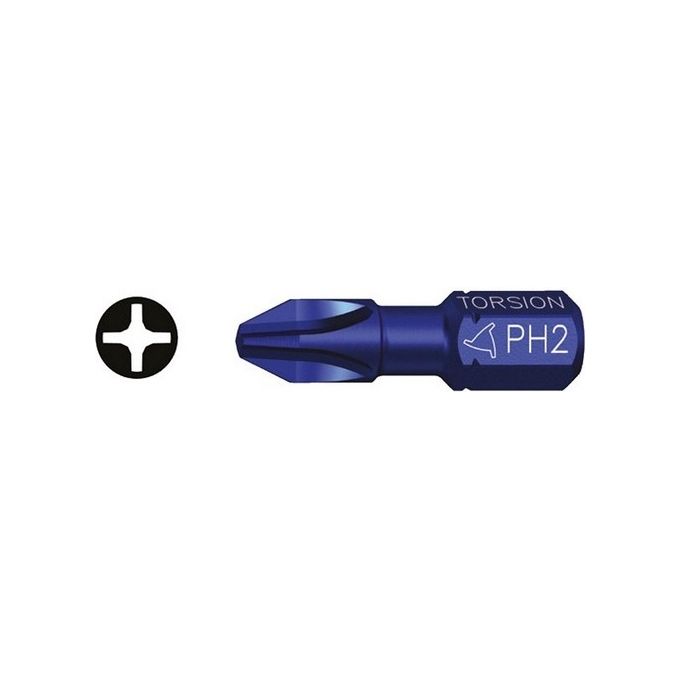 Krino Confezione 10 Pz. Inserti Torsion Phillips 1-4 - Misura - 3X25