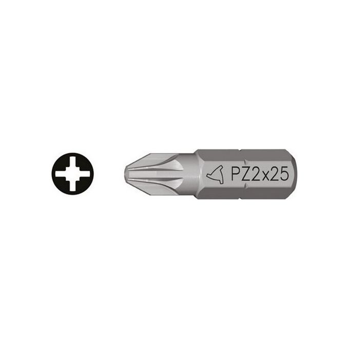 Krino Confezione 10 Pz. Inserti Phillips 1-4 Impronta Fresata Ph1