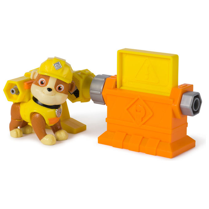 Spin Master 6071661 Rubble and Crew Power Tool Pups Set Personaggi Giocattolo con 2 Attrezzi e 2 Accessori colore Multicolore