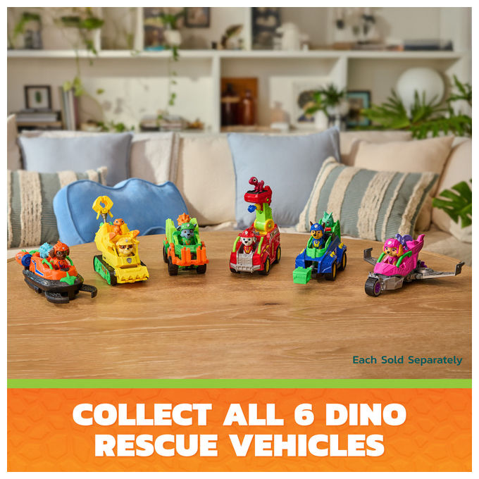 Paw Patrol 6075758 Skye Dino Rescue Jet con Ali Ripiegabili e Tenaglia Funzionante Personaggio Incluso colore Multicolore