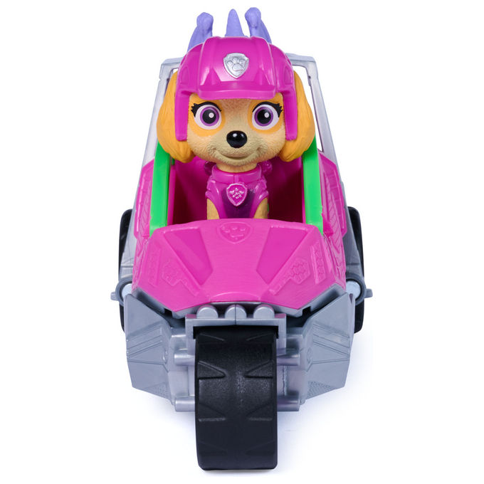 Paw Patrol 6075758 Skye Dino Rescue Jet con Ali Ripiegabili e Tenaglia Funzionante Personaggio Incluso colore Multicolore