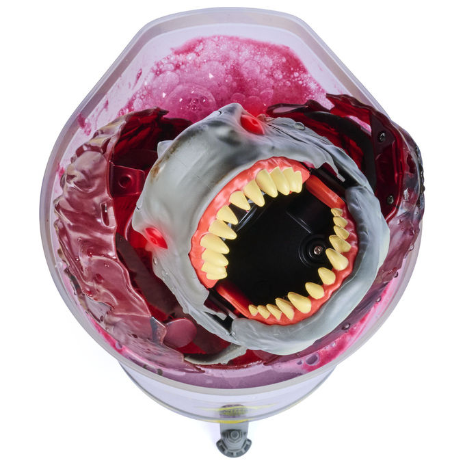 Spin Master 6076677 Uovo di Squalo Megalodon Primal Hatch Giocattolo Interattivo con Effetti Sonori e Luminosi Dimensione 40,6 cm colore Multicolore