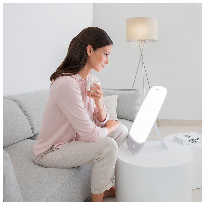 Beurer TL85 Lampada Antidepressiva 12.000 lux Timer Funzione Memoria LED UV-free colore Bianco