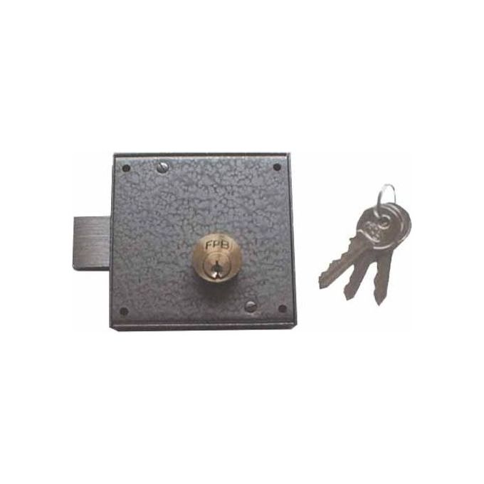Fpb Serratura Porte Ferro Cilindro Corto dx 610 fpb