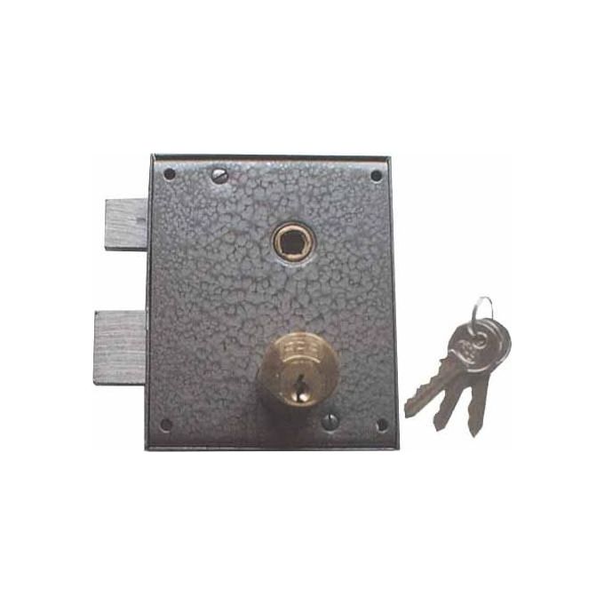 Fpb Serratura Porte Ferro Cilindro Lungo dx 611 fpb