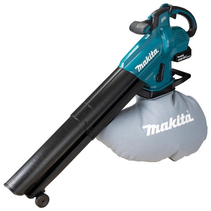 Makita DUB187Z Soffiatore per Foglie e Aspiratore a Batteria per Uso Domestico e Professionale