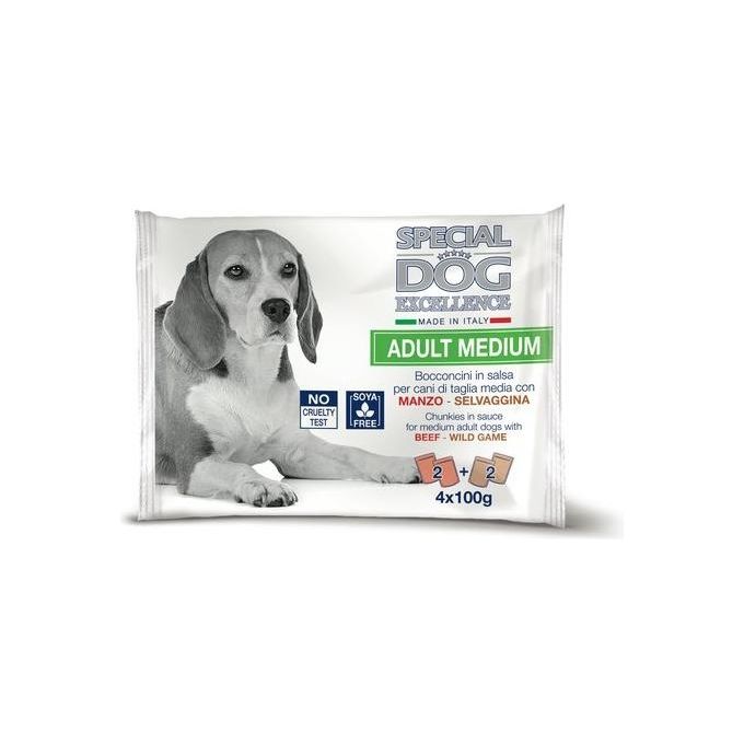 Monge Alimento Cani Manzo-Selvaggina 400gr