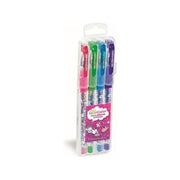 Lebez Confezione 4 Penne Gel Glitterate Unicorno
