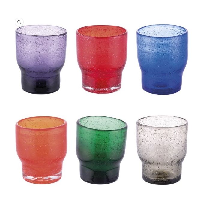 Vde 6 Bicchieri Unico Colorful Set 325ML