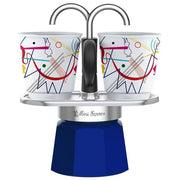 Bialetti Mini Express 2 Tazze Colore Blu