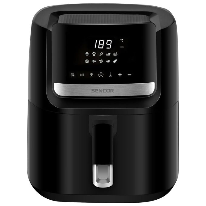 Sencor SFR 6550BK Friggitrice ad Aria 1600W 6.5 Litri Display Digitale