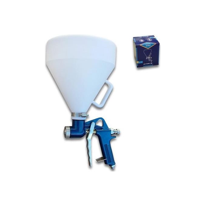 Walmec Aerografo Professionale con Serbatoio Superiore Nylon 4,75Lt 4,5-6,0-8,0mm