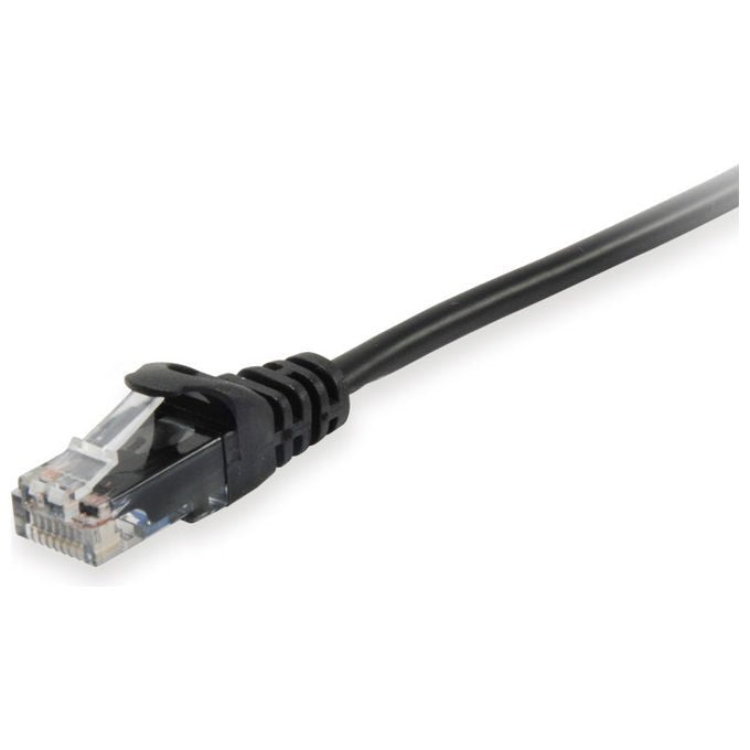Equip 625455 cavo di rete Cat6 U-UTP 7,5 m RJ-45 connettori dorati 10000 Mbit-s colore Nero