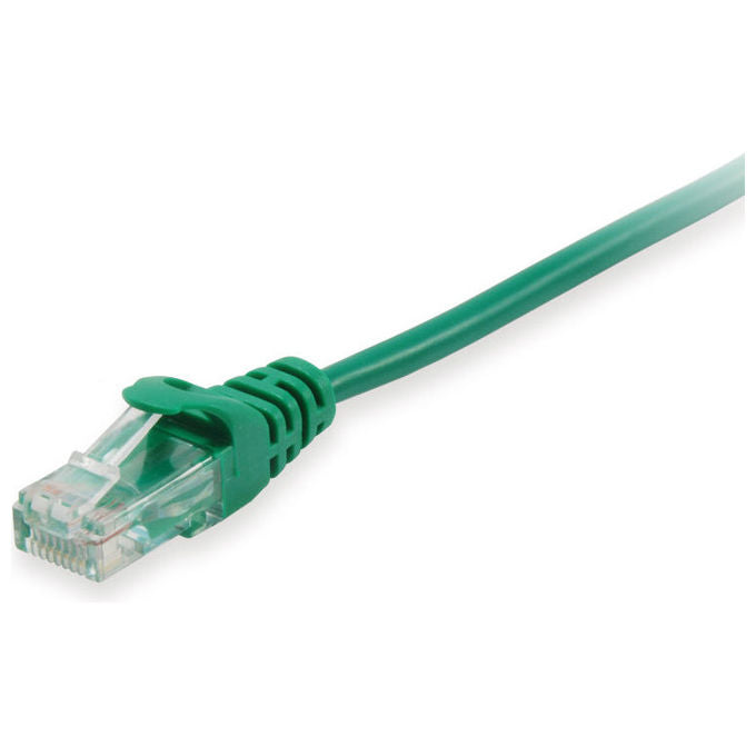 Equip Cavo di Rete Cat6 U-UTP RJ-45 1,5m Verde PVC Maschio-Maschio 250 MHz