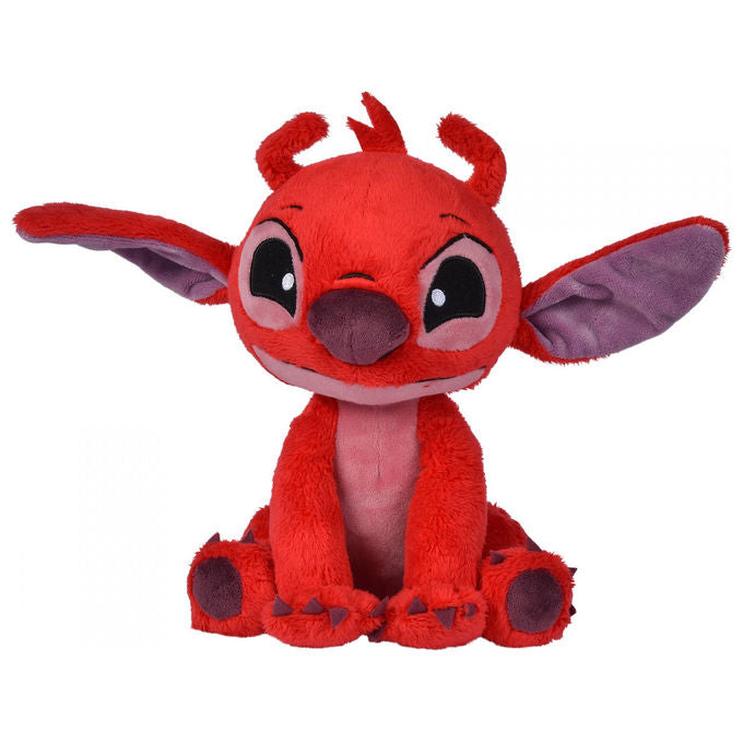 Simba Toys, Peluche Leroy, 25 cm, Disney Lila+Stitch