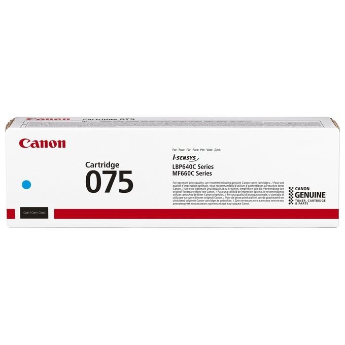 Canon 6364C002 075 Toner Originale Ciano Resa 1300 pagine colore Ciano