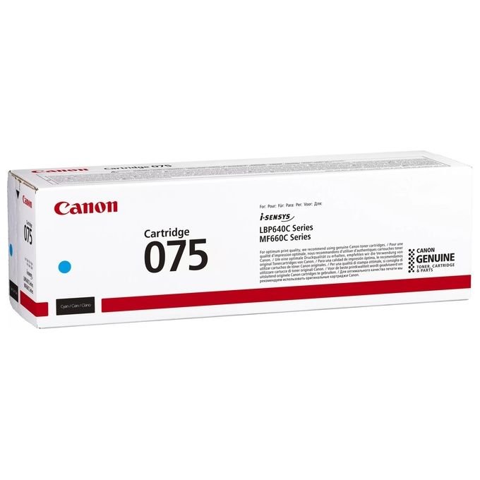 Canon 6364C002 075 Toner Originale Ciano Resa 1300 pagine colore Ciano