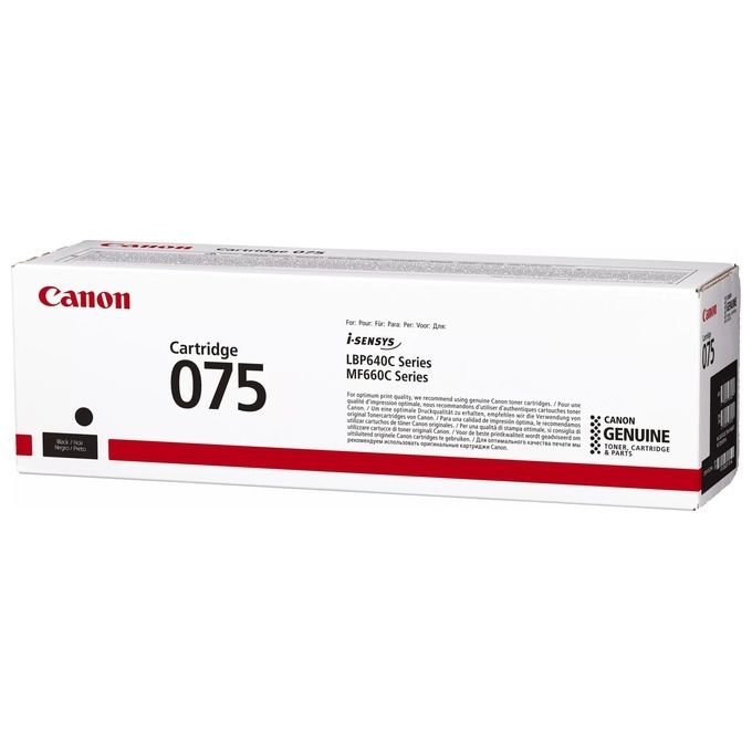 Canon 6365C002 075 Toner Originale Nero Resa 1400 pagine colore Nero