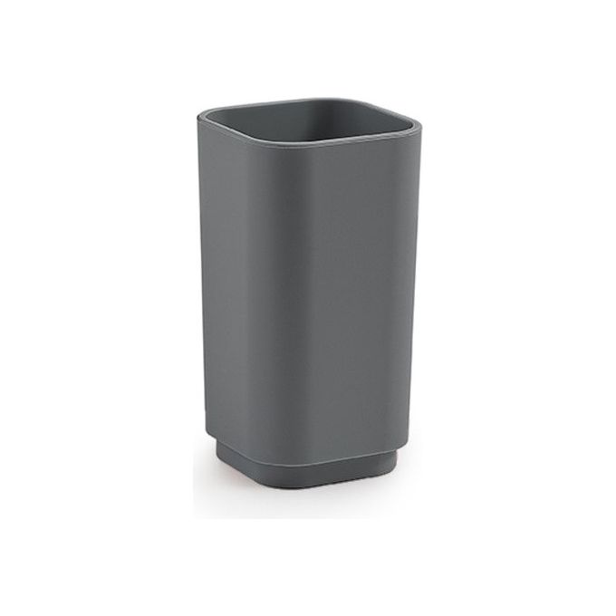 Gedy Bicchiere Porta Spazzolino Seventy Grigio
