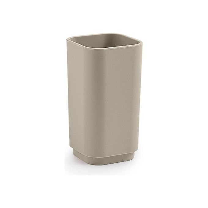 Gedy Bicchiere Porta Spazzolino Seventy Beige