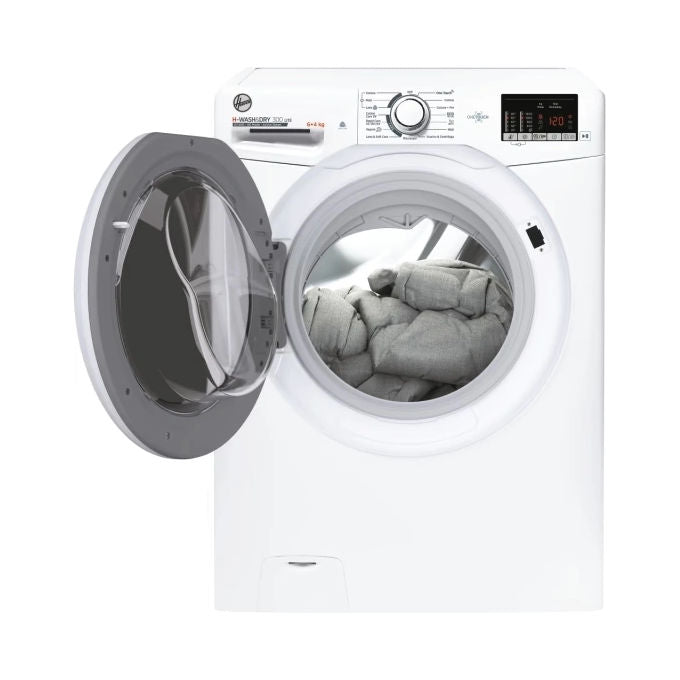 Hoover H3DS4642DAC3-11 H-WashandDry 300 Lite Lavasciuga Da Incasso 6-4 Kg 1400 rpm Classe E NFC (85x60x45 cm) colore Bianco