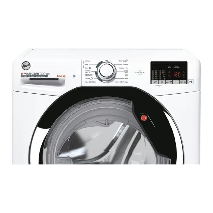 Hoover H3DS4642DAC3-11 H-WashandDry 300 Lite Lavasciuga Da Incasso 6-4 Kg 1400 rpm Classe E NFC (85x60x45 cm) colore Bianco