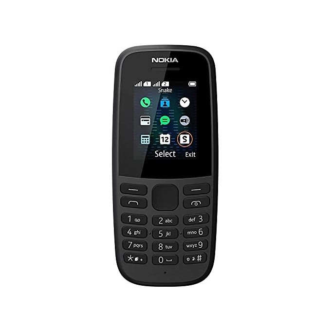 Nokia 105 2019 Dual Sim 1.77'' Nero