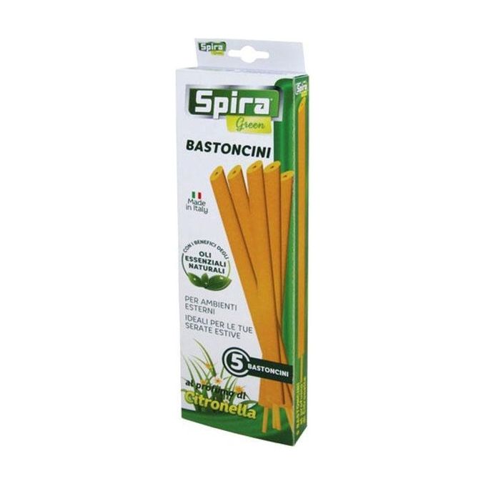 SPIRA GREEN Bastoncino Citronella pz 4 Spira Green