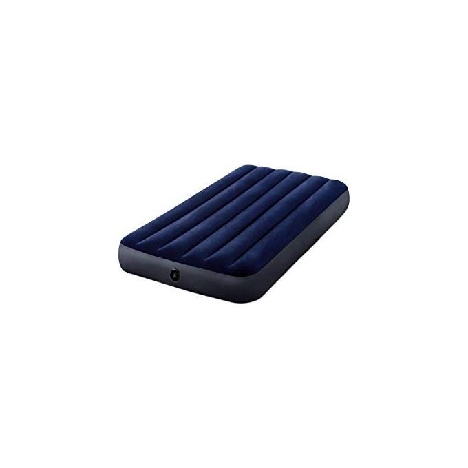 Intex Materasso Piazza e Mezza Classic Downy in Fiber Tech 137X191X25 cm per un Comfort Ottimale al Campeggio
