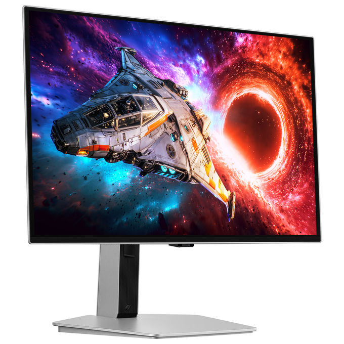 Samsung LS27HG800SUXEN Odyssey OLED G8 Monitor 27'' 4K 3840x2160 Pixel 240 Hz OLED 0,03 ms FreeSync Premium Pro colore Argento