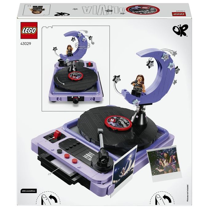 Lego 43029 Editions Set da costruzione con giradischi vinile e minifigure 670 pezzi colore Multicolore