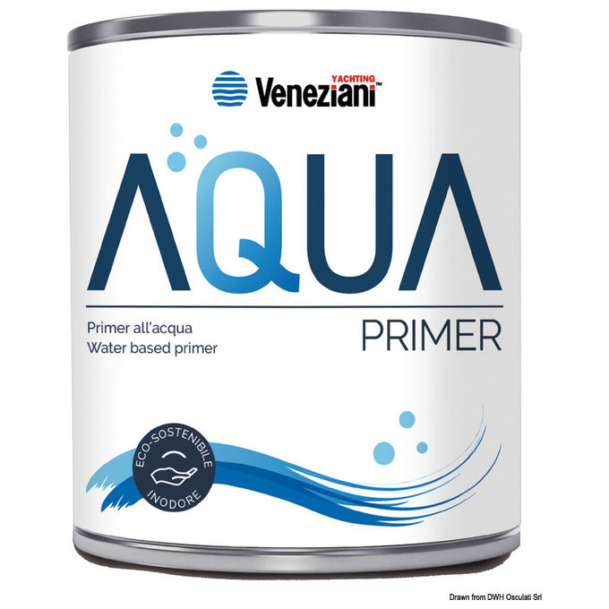 Veneziani Primer Aqua 2,5 L Prodotto Ideale per la Manutenzione di Impianti Nautici e per Isolamenti e Verniciatura